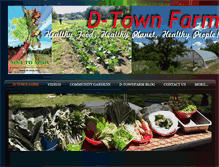Tablet Screenshot of d-townfarm.com